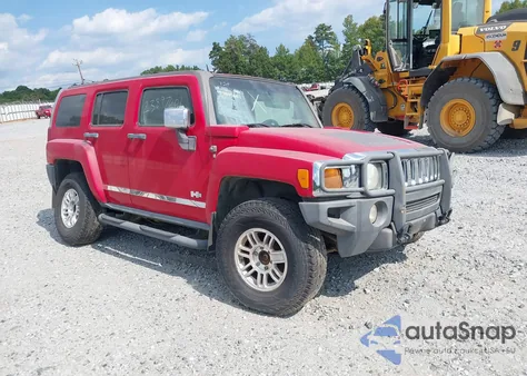 2007 Hummer H3 Suv from USA, damaged, VIN 5GTDN13E678104755
